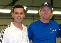 Jim Courier and Jason Saunders